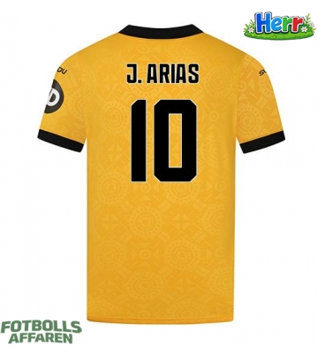 Wolves Jhon Arias #10 Hemmatröja 2025-26 Kortärmad